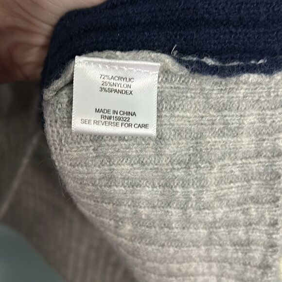 CENTRAL PARK WEST Crocker Colorblock Turtleneck Sweater - Picture 7 of 9